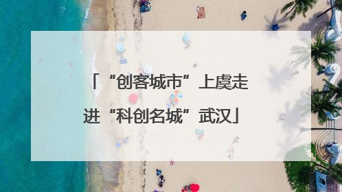 “创客城市”上虞走进“科创名城”武汉