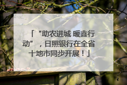 “助农进城 暖鑫行动”，日照银行在全省十地市同步开展！