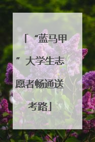 “蓝马甲”大学生志愿者畅通送考路