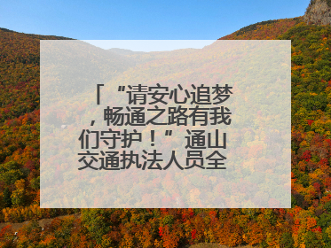“请安心追梦，畅通之路有我们守护！”通山交通执法人员全力护航高考路