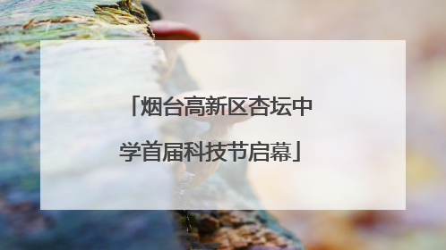 烟台高新区杏坛中学首届科技节启幕