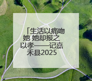 生活以痛吻她 她却报之以孝——记嘉禾县2025年一季度“嘉禾好人”罗何周