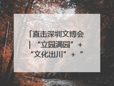 直击深圳文博会｜“立园满园”+“文化出川”+“科技赋能”，成都传媒发布三大文创领域合作清单