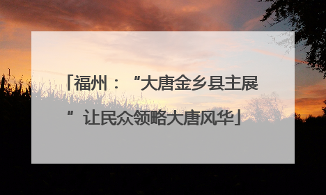 福州：“大唐金乡县主展”让民众领略大唐风华