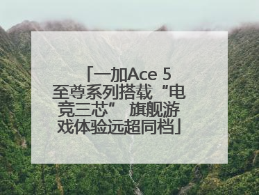 一加Ace 5至尊系列搭载“电竞三芯” 旗舰游戏体验远超同档