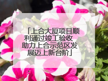 上合大厦项目顺利通过竣工验收 助力上合示范区发展迈上新台阶