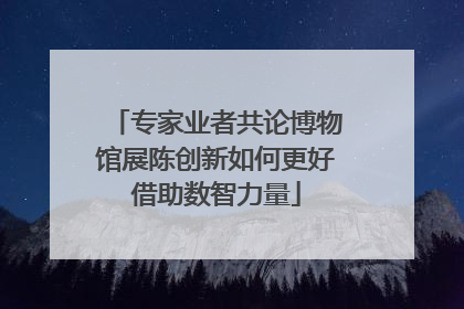 专家业者共论博物馆展陈创新如何更好借助数智力量