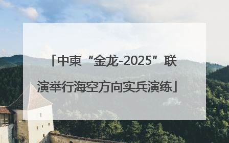 中柬“金龙-2025”联演举行海空方向实兵演练