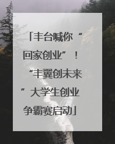 丰台喊你“回家创业”！“丰翼创未来”大学生创业争霸赛启动