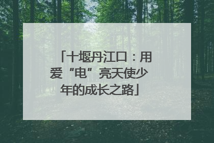 十堰丹江口：用爱“电”亮天使少年的成长之路