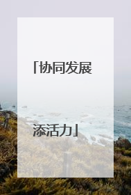 协同发展添活力