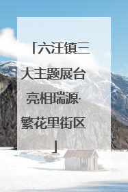 六汪镇三大主题展台亮相瑞源·繁花里街区