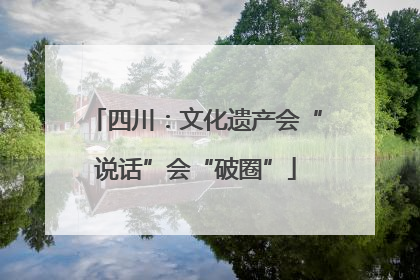 四川：文化遗产会“说话”会“破圈”