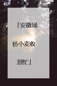 安徽埇桥小麦收割忙