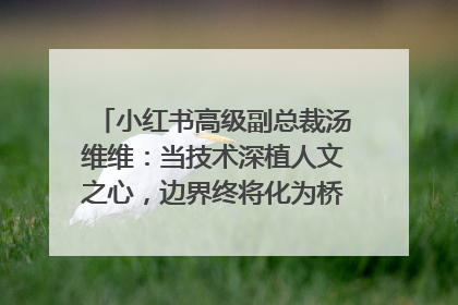 小红书高级副总裁汤维维：当技术深植人文之心，边界终将化为桥梁｜聚焦2025文化强国建设高峰论坛
