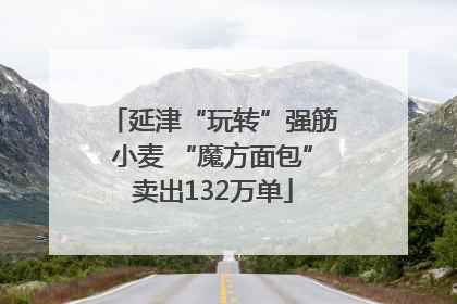 延津“玩转”强筋小麦 “魔方面包”卖出132万单