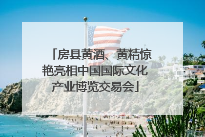 房县黄酒、黄精惊艳亮相中国国际文化产业博览交易会
