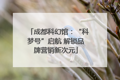 成都科幻馆：“科梦号”启航 解锁品牌营销新次元