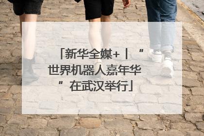 新华全媒+丨“世界机器人嘉年华”在武汉举行