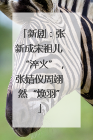 新剧：张新成宋祖儿“淬火”，张婧仪周翊然“焕羽”