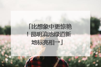 比想象中更惊艳！昆明滇池绿道新地标亮相→