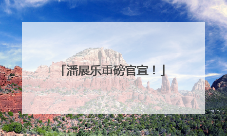 潘展乐重磅官宣！