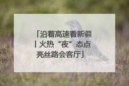 沿着高速看新疆丨火热“夜”态点亮丝路会客厅