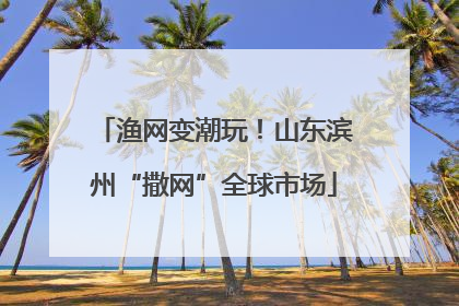 渔网变潮玩！山东滨州“撒网”全球市场