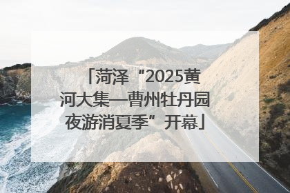 菏泽“2025黄河大集—曹州牡丹园夜游消夏季”开幕
