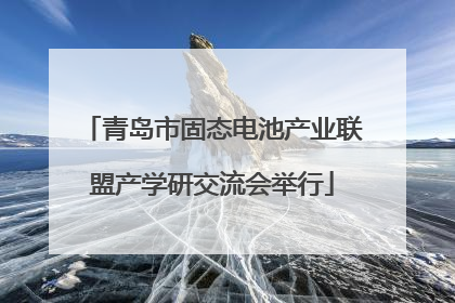 青岛市固态电池产业联盟产学研交流会举行