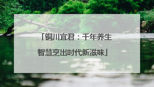 铜川宜君：千年养生智慧烹出时代新滋味