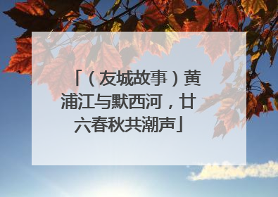 （友城故事）黄浦江与默西河，廿六春秋共潮声