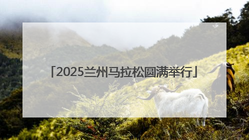 2025兰州马拉松圆满举行